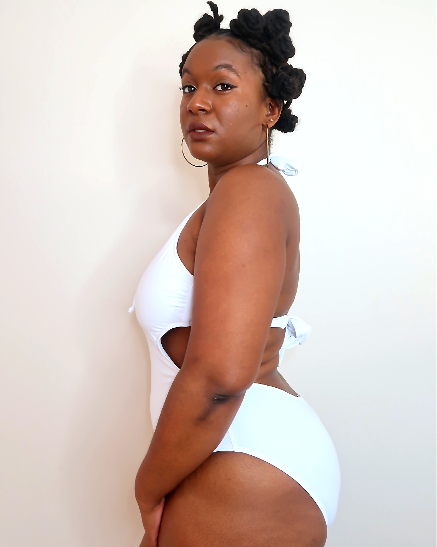 Maillot de Bain 1 Pièce Décolleté Ajustable, Monokini M-5XL